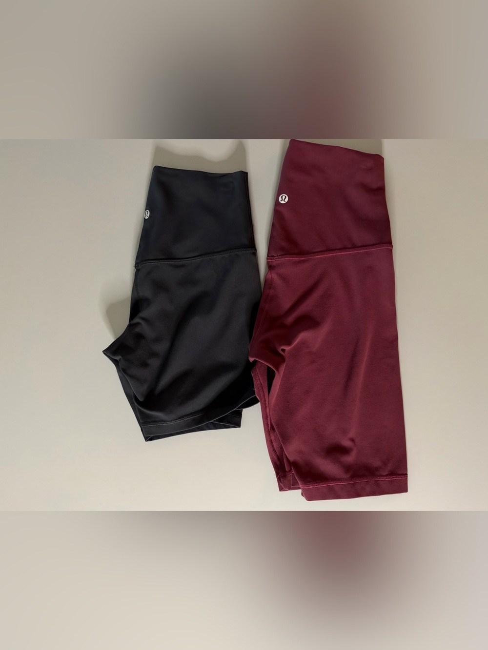 lululemon Align High-Rise 6” Biker Shorts Bundle
Women’s Size 6 | Black + Wine